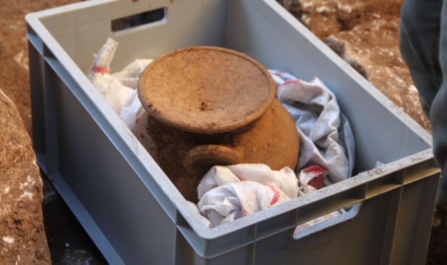 İçinden yanmış insan kemikleri çıktı!