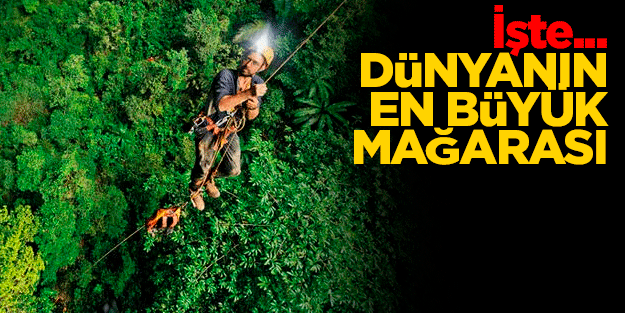 İçine 40 katlı bir gökdelen sığıyor.