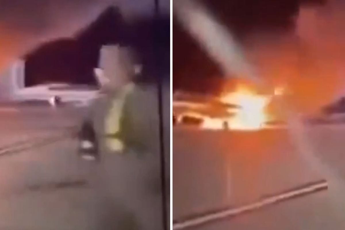 İçinizin yağlarını eritecek video! İsrail jetleri alev alev yandı, siyonist pilotlar arkalarına bile bakmadan böyle topukladı