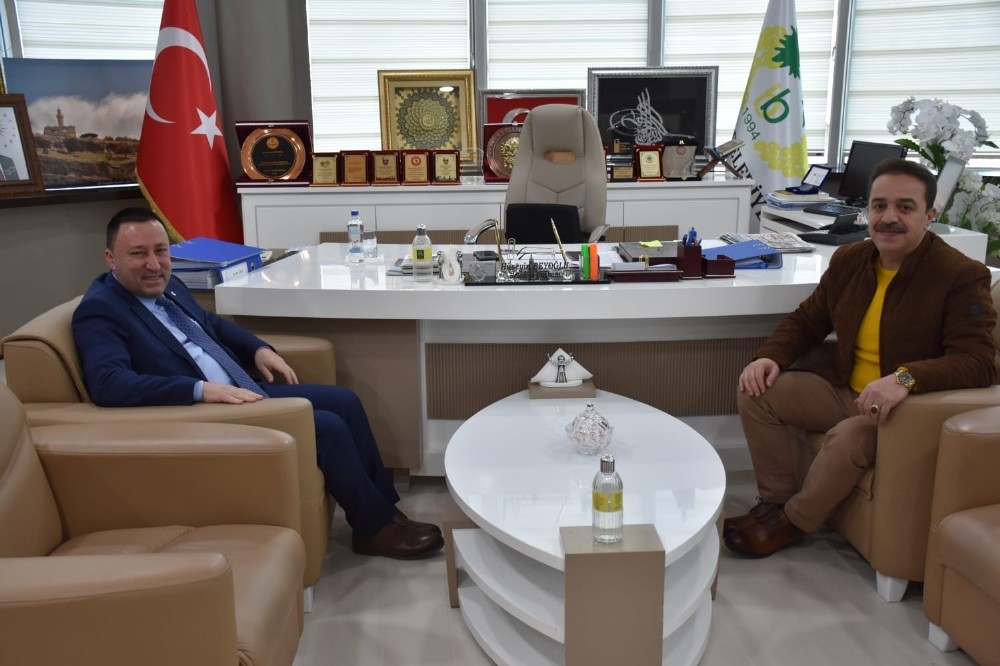 İçişleri Bakan danışmanı Sevgili’den Başkan Beyoğlu’na ziyaret 