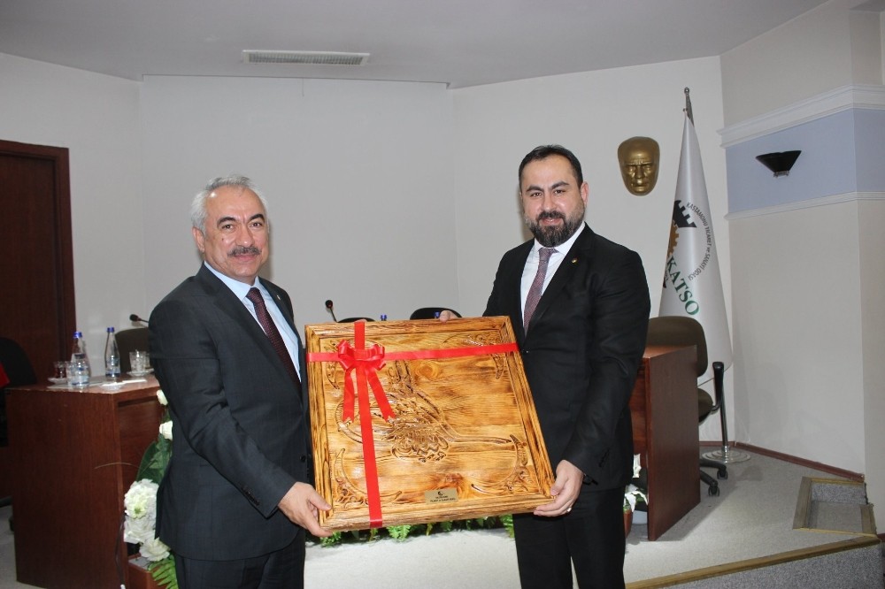 İçişleri Bakan Yardımcısı Mehmet Ersoy, KATSO’yu ziyaret etti 