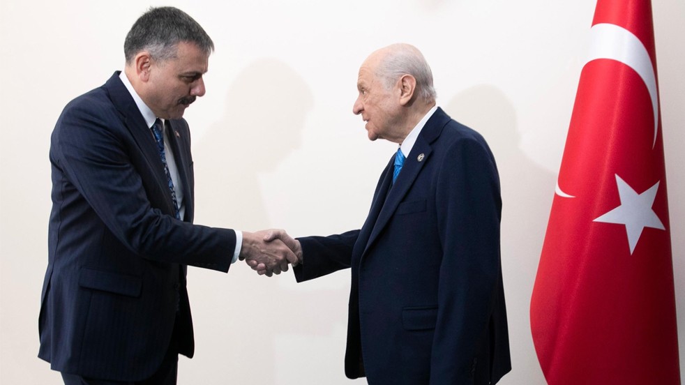 İçişleri Bakanı Çiftçi’den Bahçeli'ye ziyaret