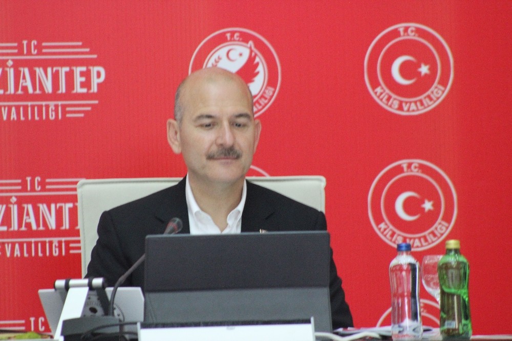 İçişleri Bakanı Soylu, ’Sınır Güvenliği Toplantısı’ için Hatay’da 