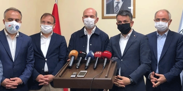 İçişleri Bakanı Süleyman Soylu: 5 bin TL yardım yapılacak