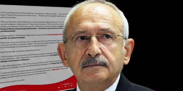 İçişleri Bakanlığı'ndan Kılıçdaroğlu'na çağrı