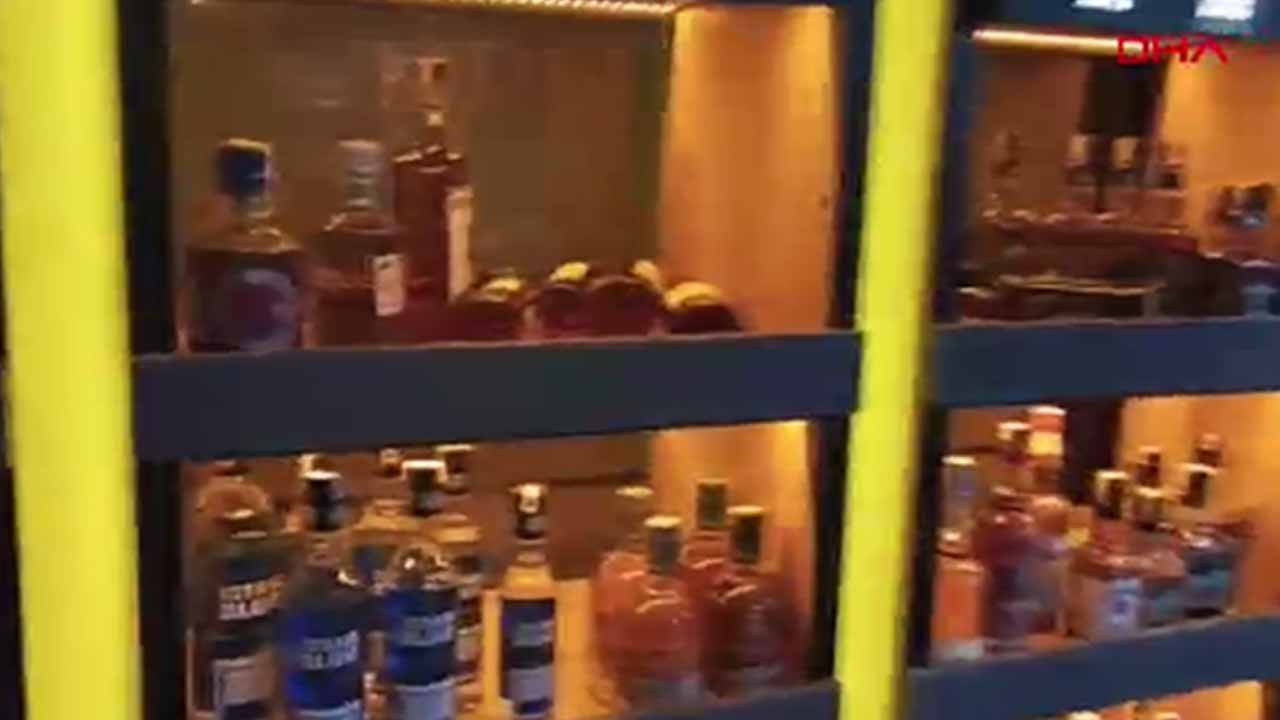 İçki satan markete ayyaş kadın baskını! Alkol içmek çağdaşlıksa ya bu ne?