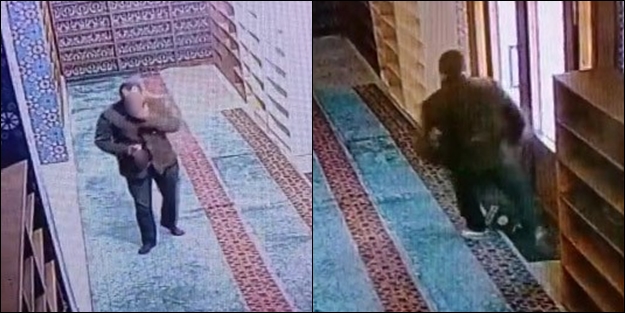 İçkiyle girdiği camide, Kur'an'a tekme attı! Bu soysuza gün yüzü göstermeyin!