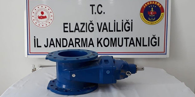 İçme suyu vanasını çaldı!