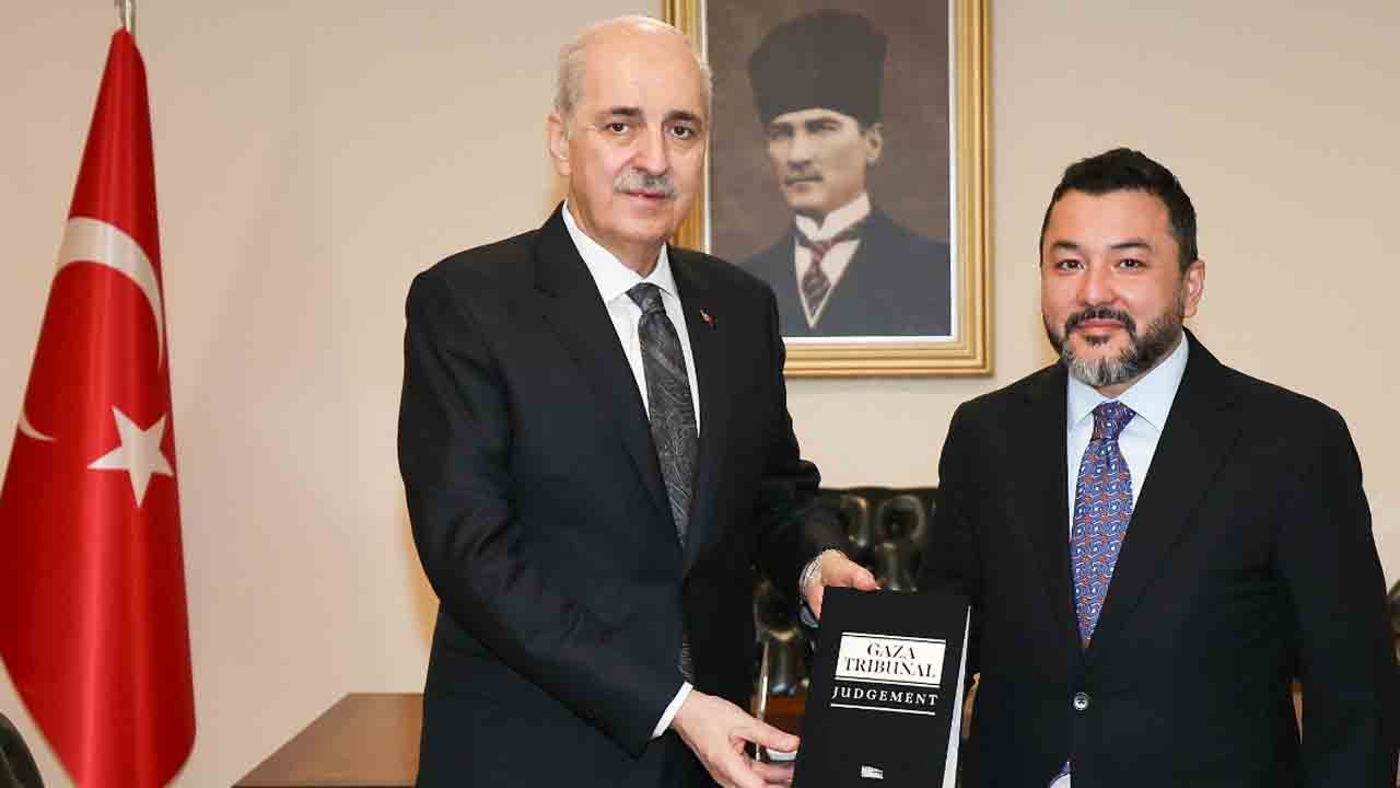 ICYF Başkanı Ayhan, Gazze Mahkemesi Nihai Kararı’nı Kurtulmuş’a sundu