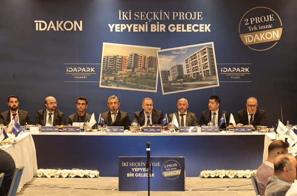 İDAKON Yapı, İDAPARK Paşaköy ve İDAPARK Yıldız projelerini lanse etti