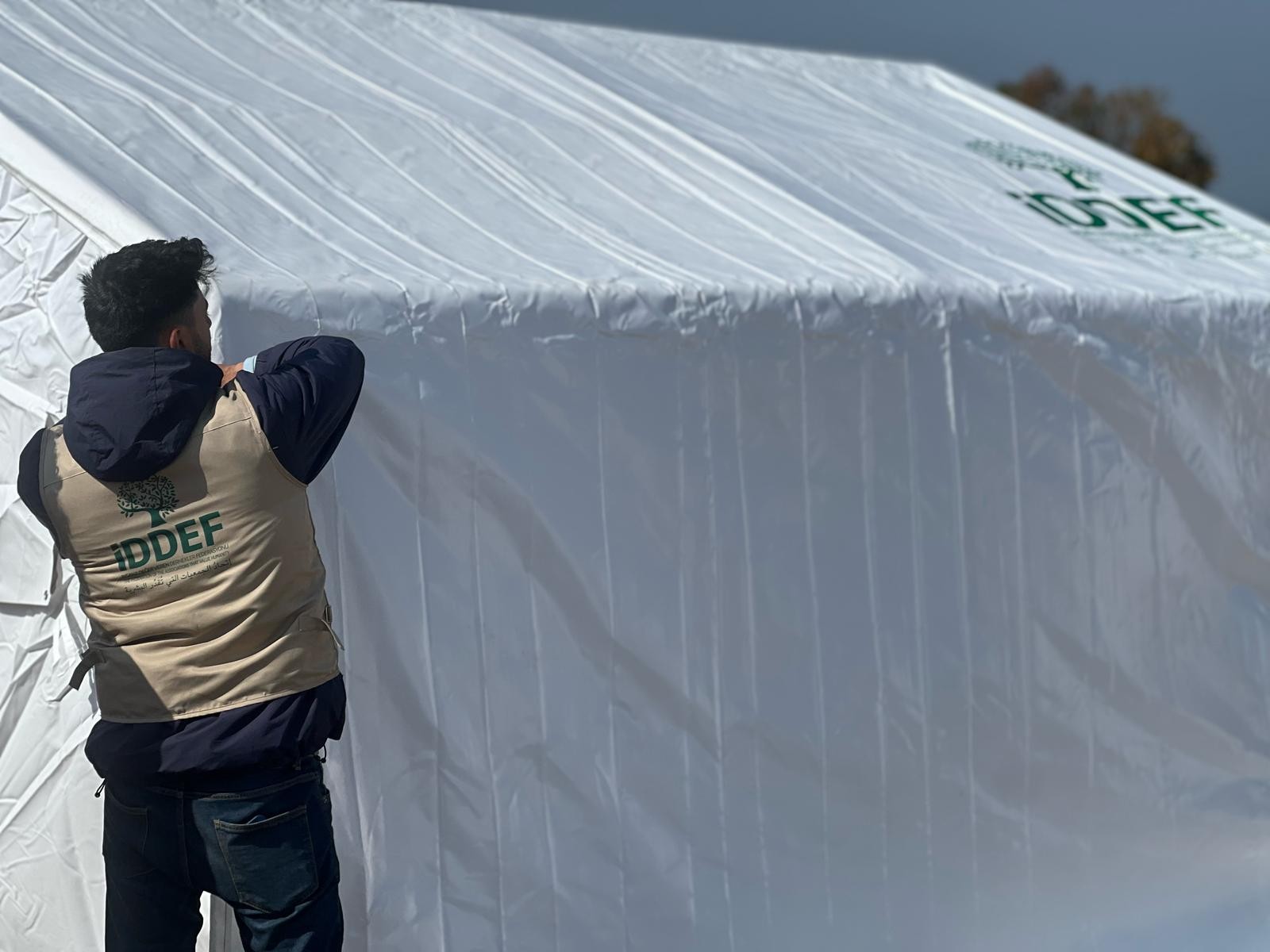 İDDEF, Ateşkes Sonrası Gazze’ye Çadır Ulaştırdı
