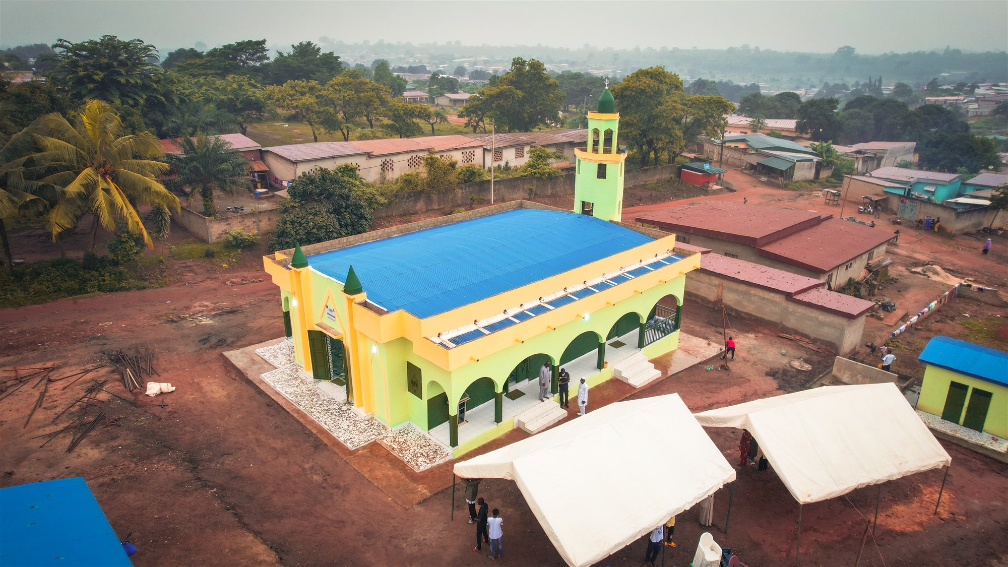 İDDEF, Fildişi Sahili'nde Cami İnşa Etti