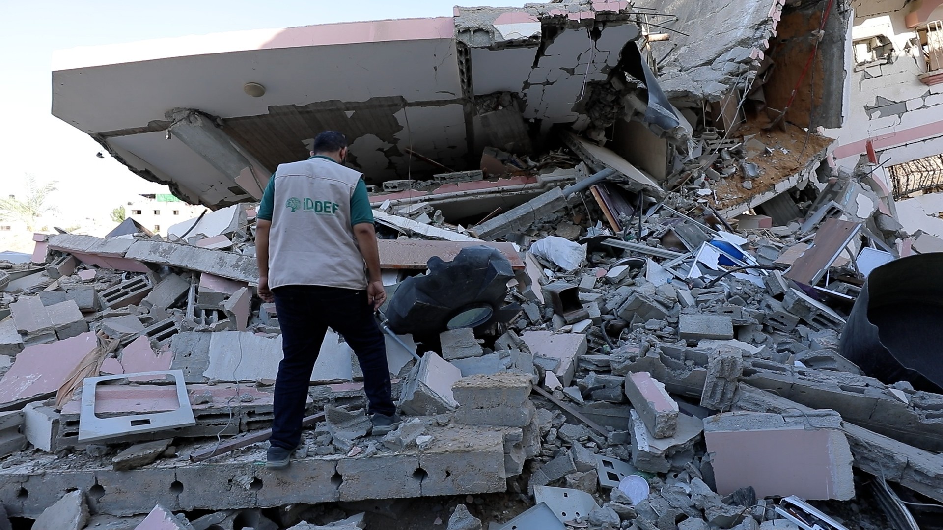 İDDEF, Filistinli Müslümanların Yanında