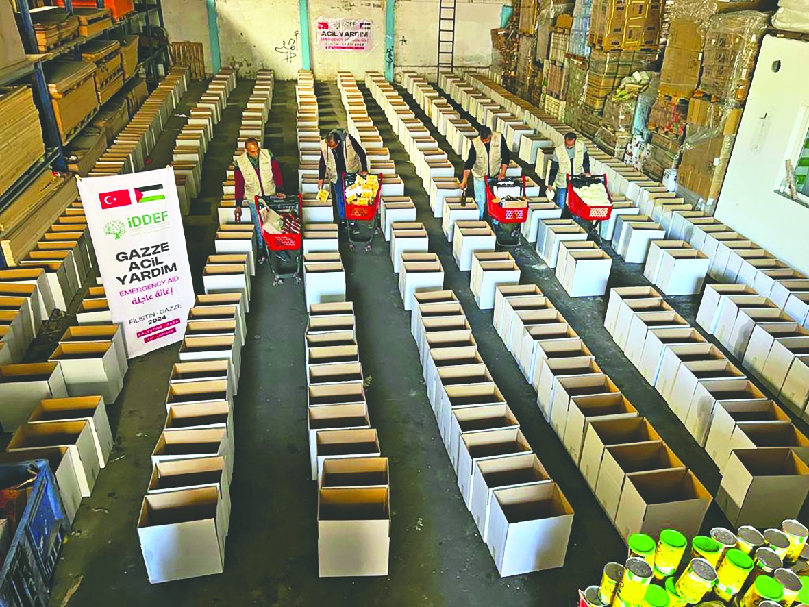 İDDEF Gazze’nin yaralarını sarıyor