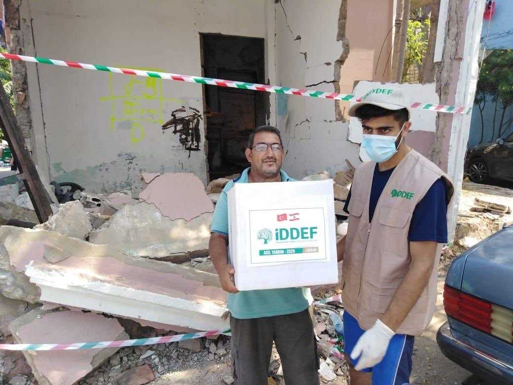 İDDEF, Lübnan’da yaraları sarıyor