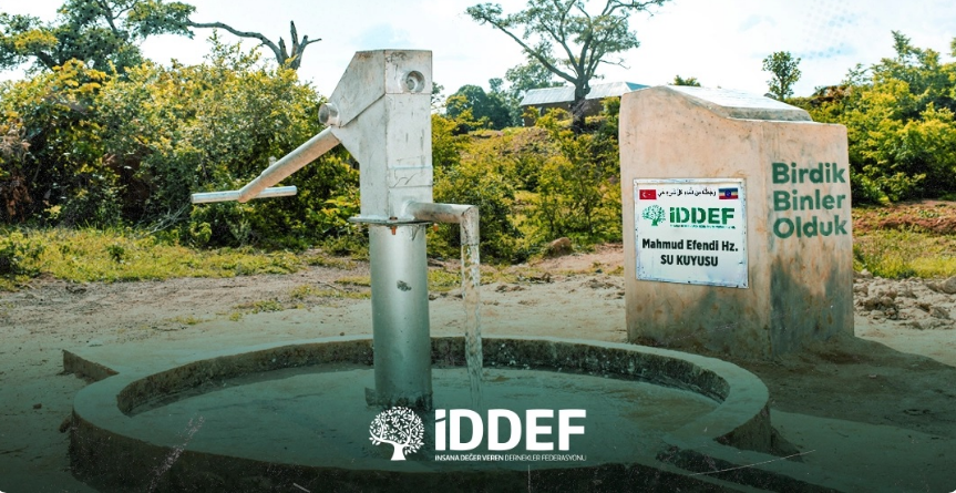 İDDEF, Mahmud Efendi Hazretleri Adına 1001 Su Kuyusu Açıyor