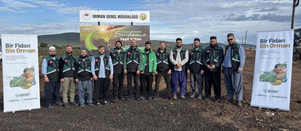 İDDEF’ten Çanakkale’ye 5 Bin Adet Fidan Bağışı