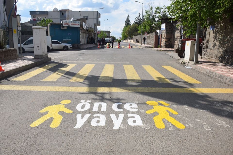 İdil’de ikaz ve bilgi levhalarında düzenlemeler yapıldı 