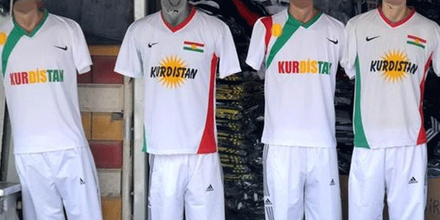 Kürdistan bayraklı tişörtler toplatıldı!