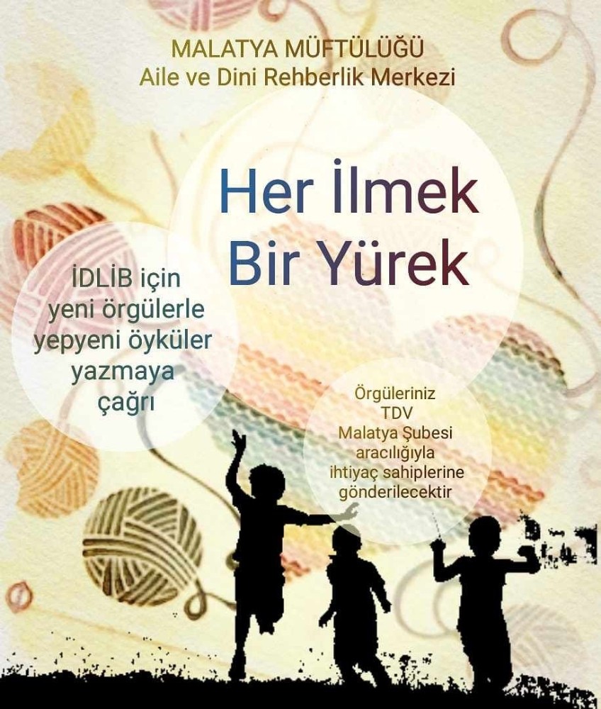İdlib için “Her İlmek Bir Yürek” kampanyası 