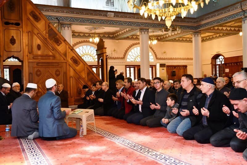İdlib şehitleri için mevlit okutuldu 