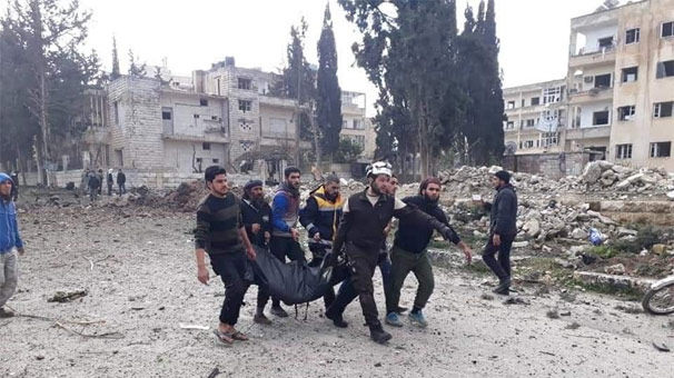 İdlib'de bombalı saldırı: 15 ölü
