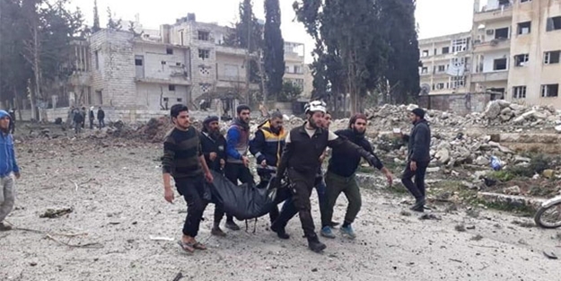 İdlib'de bombalı saldırı! Çok sayıda ölü ve yaralı var