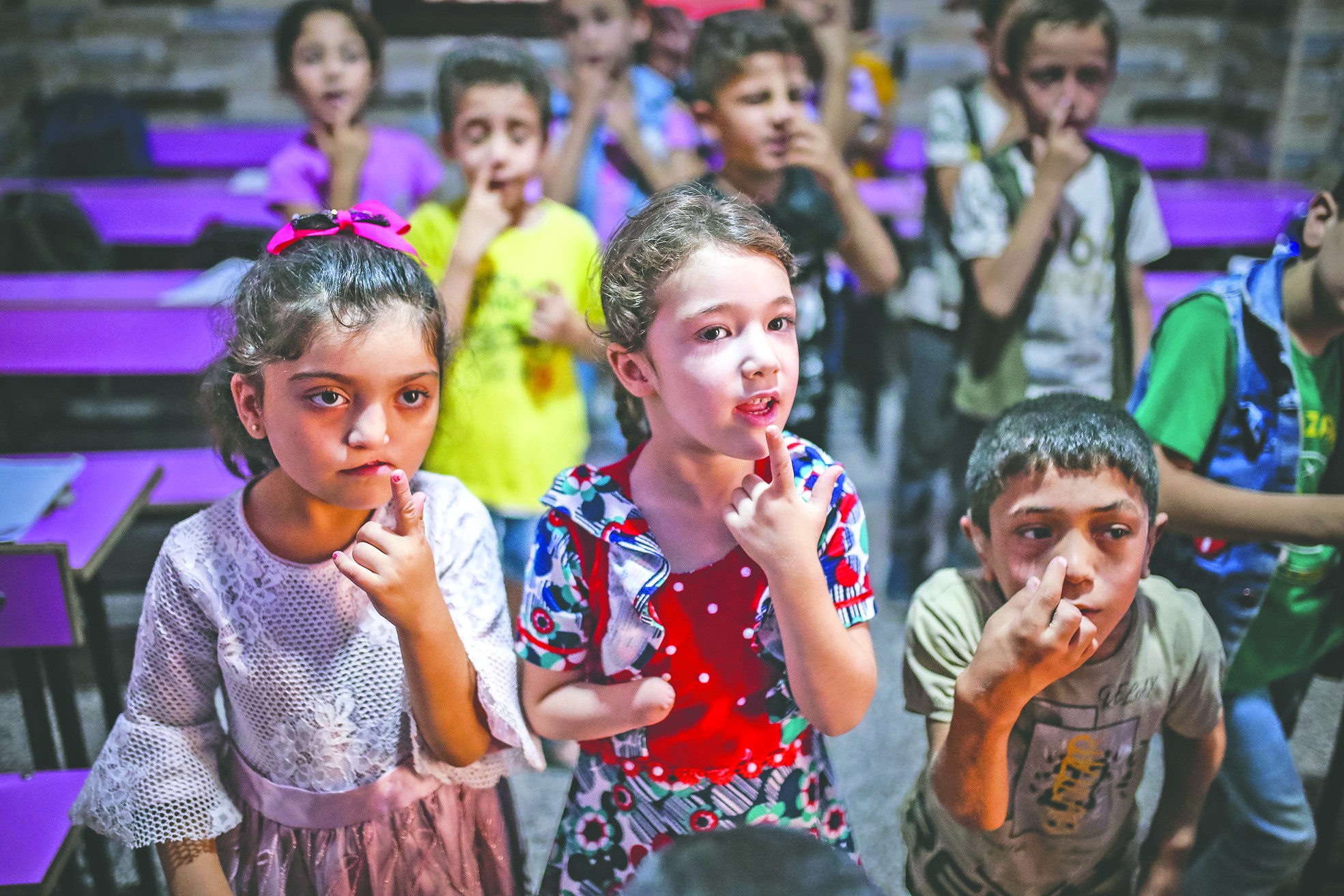 İdlib’de engelli çocuklar eğitimle hayat buluyor