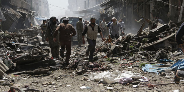 Semt pazarında ölü sayısı 36'ya yükseldi