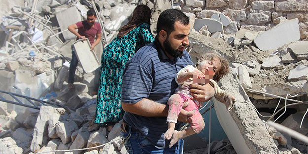 İdlib'te 2 bin sivil daha yerinden edildi!