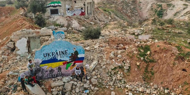 İdlib'den Ukrayna'ya yürek sızlatan destek!