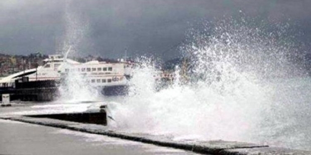 İDO ve BUDO seferlerine hava engeli