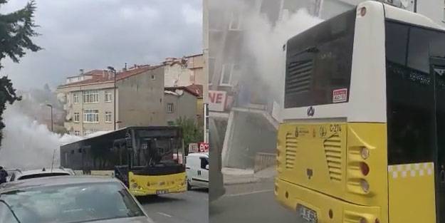 İETT otobüsleri buharlı tren gibi! İstanbul'da çile devam ediyor