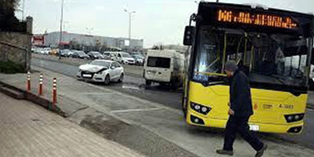 Yine İETT yine kaza!