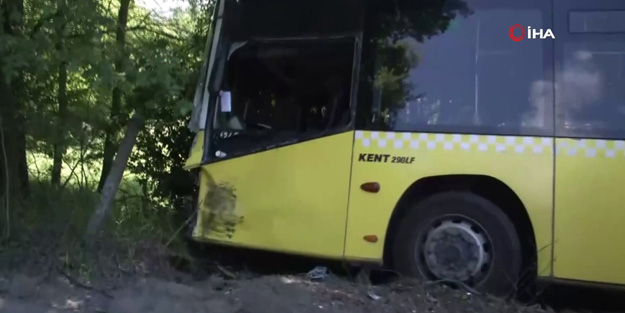 İETT otobüsü zincirleme kazaya karıştı: 6 yaralı