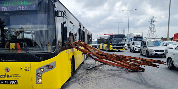 İETT otobüsündeki yolcular ölümden döndü