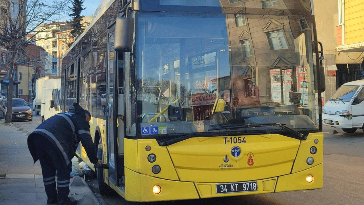 İETT otobüsüne ateş açıldı! Saldırganın suç kaydı pes dedirtti