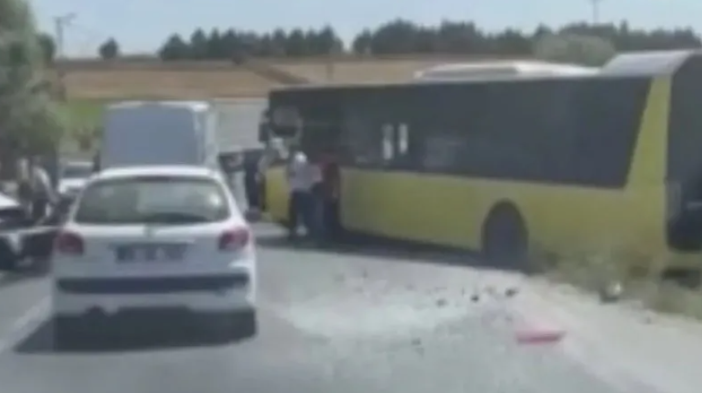 İETT otobüsünün bu günkü kazası Arnavutköy’de! 1 kişi hayatını kaybetti