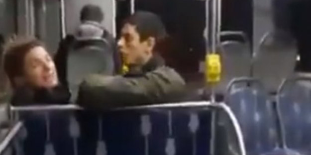 İETT’de ahlaksız görüntüler! Yolculara aldırış etmediler, kendilerini böyle savundular
