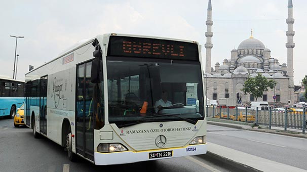 İETT'den ramazana özel otobüs hatları