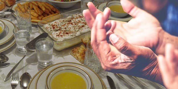 İftar anında okunacak dua İftar edilirken hangi dua okunur oruç açma duası