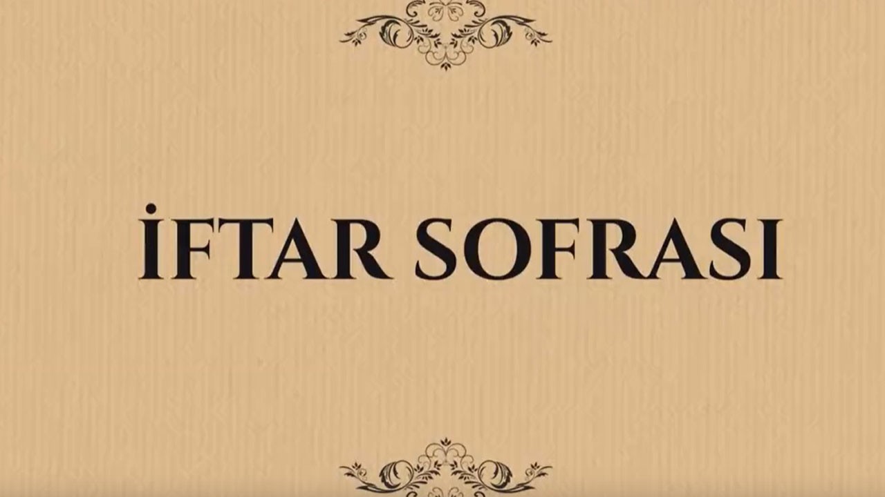 İftar sofrası 20.gün