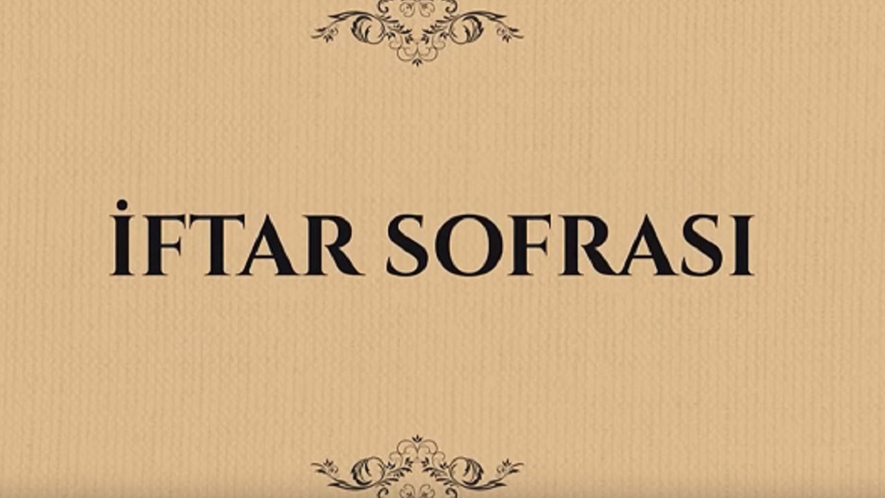 İftar sofrası 4.gün