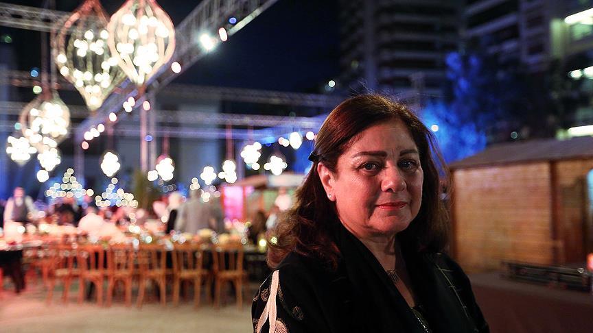 İftar sofrası 'Ramazan Köyü'nde