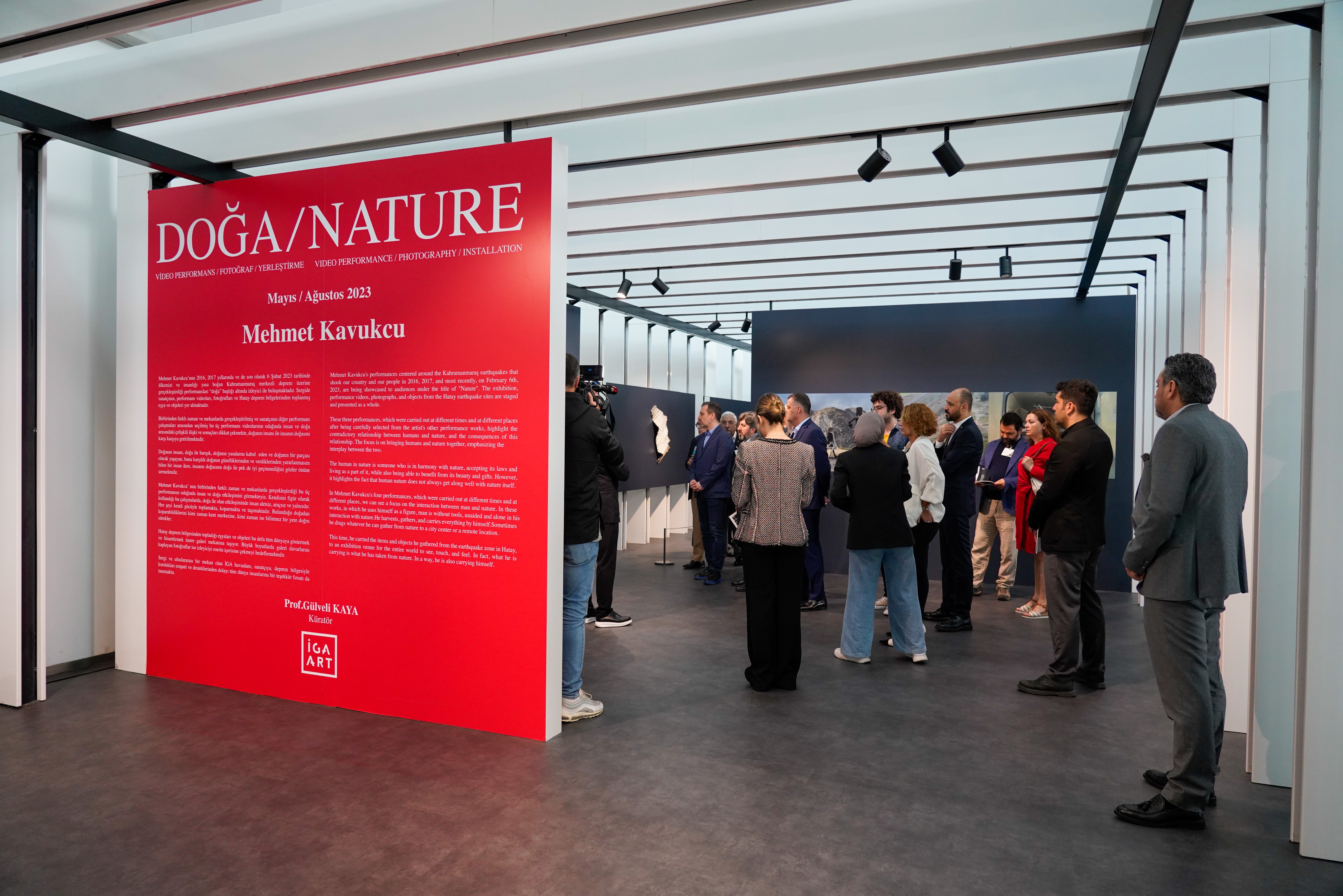 İGA ART’taki Kavukcu sergisi: "Depremzedelere verilen destekler için bir teşekkür"