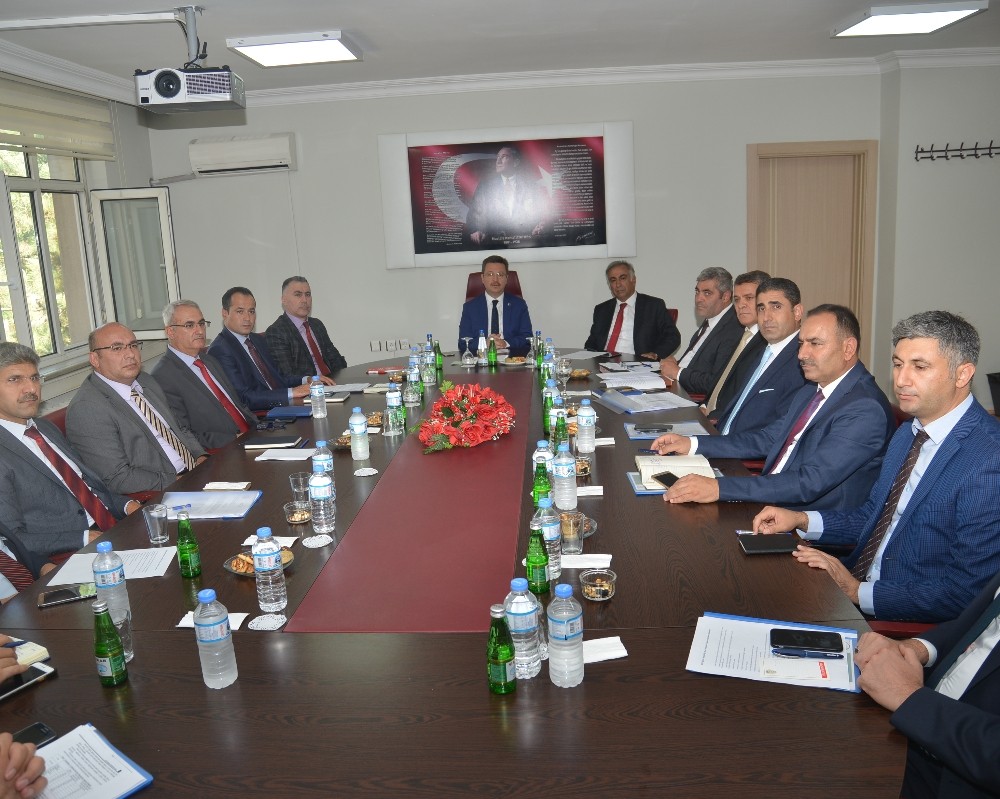 Iğdır’da Eğitim-Öğretim yılına hazırlık toplantısı yapıldı 