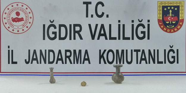 Iğdır'da tarihi eser operasyonu! Ele geçirilenler...