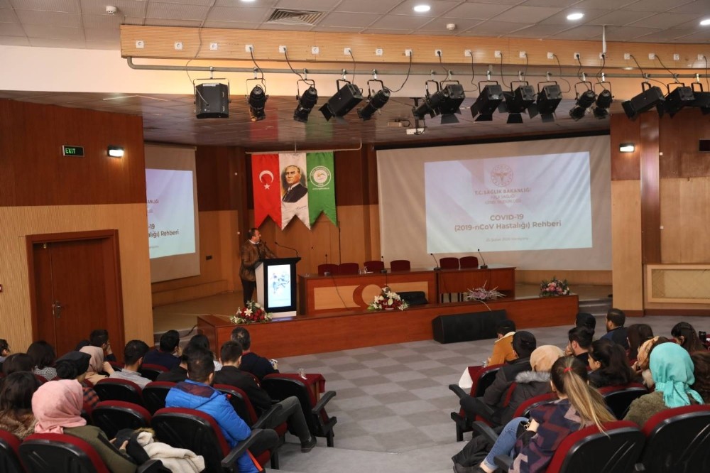 Iğdır’da “Yeni Coronavirüs” bilgilendirme semineri düzenlendi 