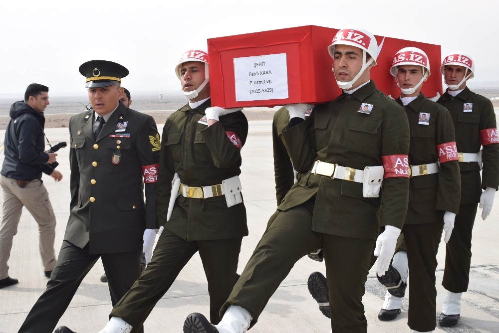 Iğdırlı şehidin cenazesi memleketine geldi 