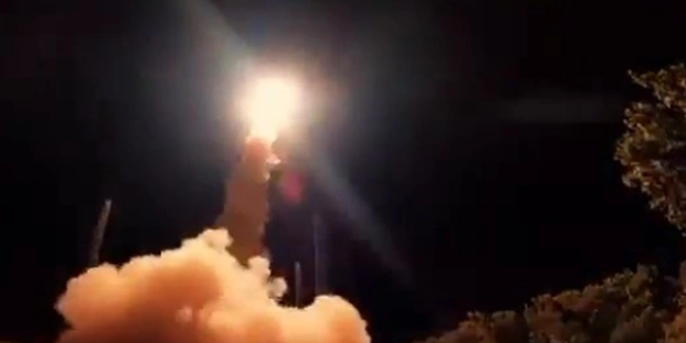 İğneada'dan roket ateşlendi! Gecenin sessizliğinde her şey bir anda oldu